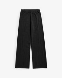 Gerippte Hose Bio Baumwolle - Schwarz