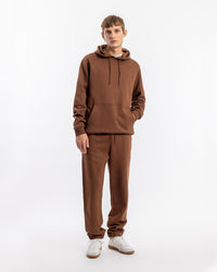 Logo Sweatpants Bio Baumwolle - Braun