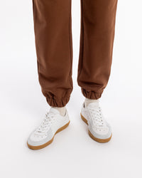 Logo Sweatpants Bio Baumwolle - Braun