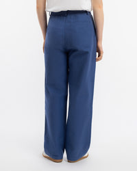 High Waist Hose Bio-Baumwolle - Blau