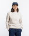 Logo Sweatshirt aus Bio-Baumwolle Creme