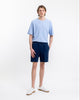 Frottee Shorts aus Bio-Baumwolle Blau