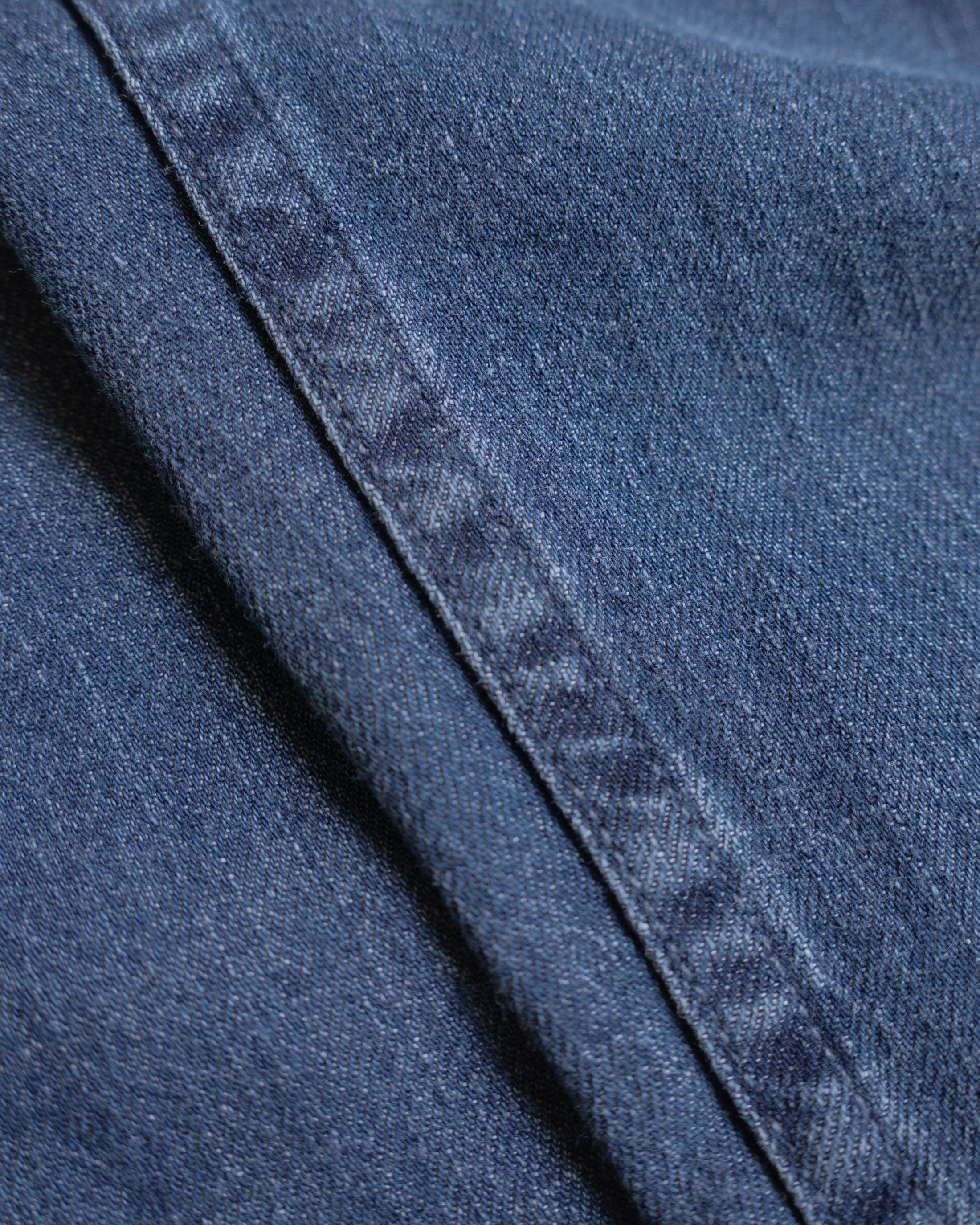 Leisure Shirt Recycled Cotton - Washed Denim