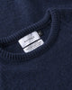 Smiling Strickpullover Recycelte Wolle - Dunkelblau