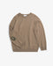 Smiley Strickpullover Recycelte Wolle - Beige