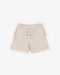 Frottee Shorts aus Bio-Baumwolle Creme