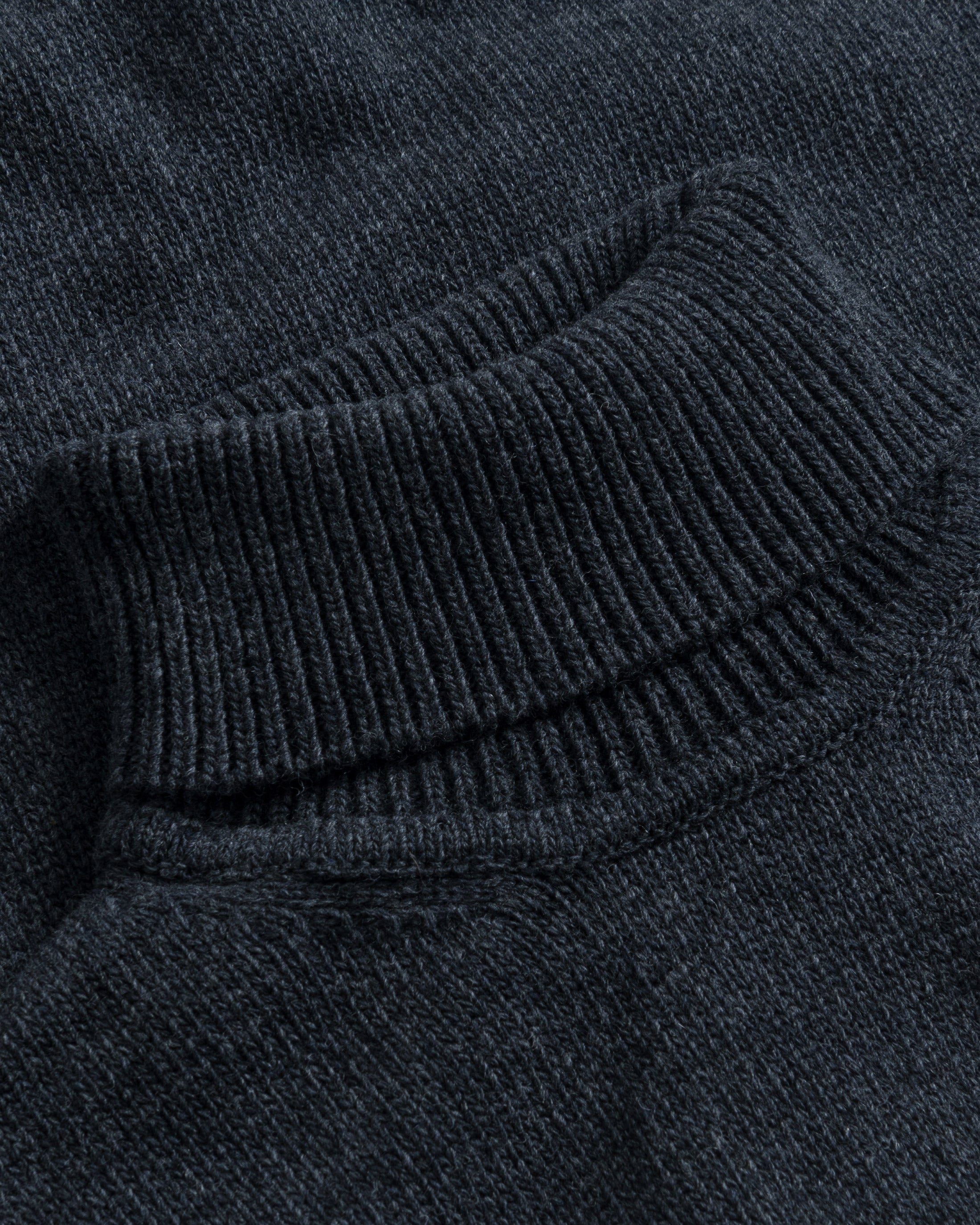 Rollkragen Pullover Merinowolle - Anthrazit