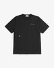 Wavy Logo T-Shirt Bio Baumwolle - Schwarz