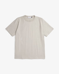 Wavy Logo T-Shirt Bio Baumwolle - Sand