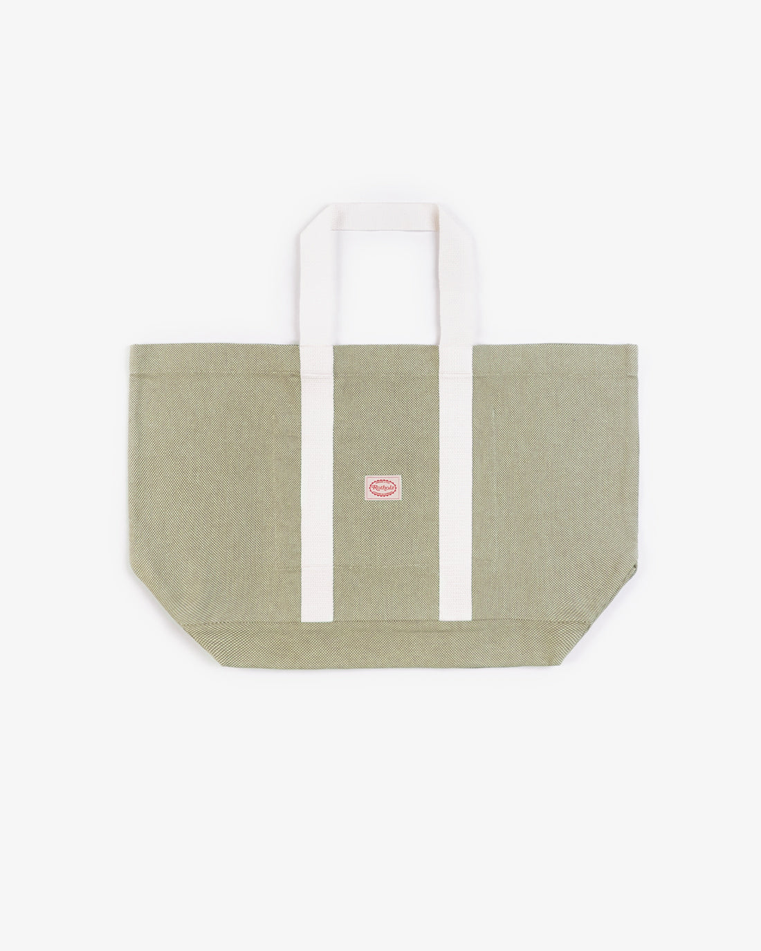 Rotholz Weekend Tote Bag aus Bio Canvas Grün