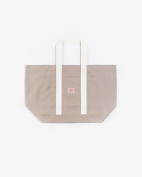 Weekend Tote Bag aus Bio Canvas Beige