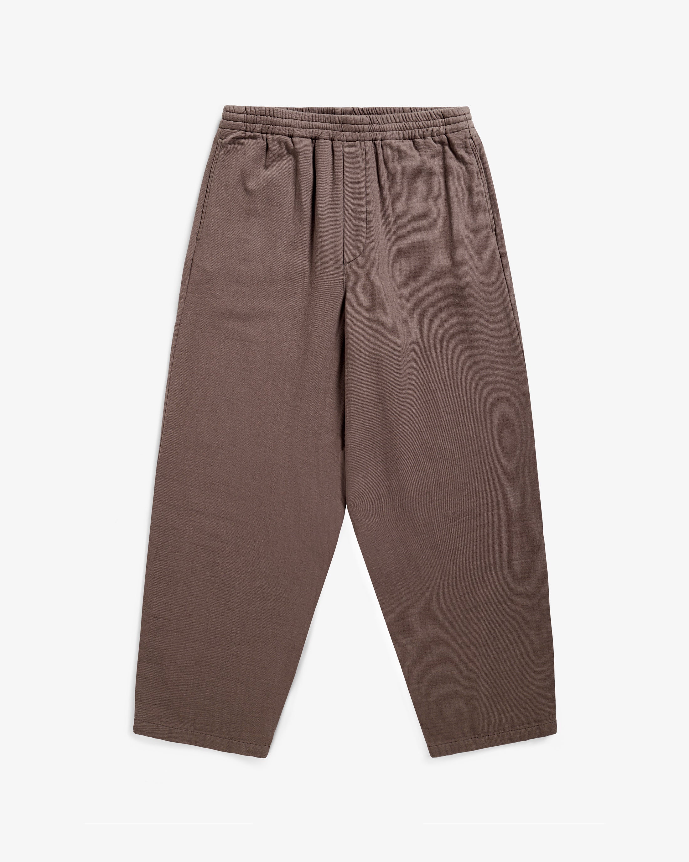 Weite Hose Bio Baumwolle - Braun
