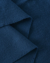 Webschal Merinowolle - Royalblau