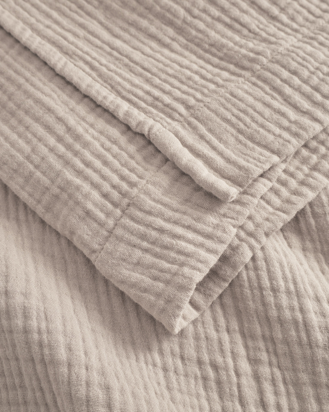 Musselin Wickelrock Bio Baumwolle - Sand