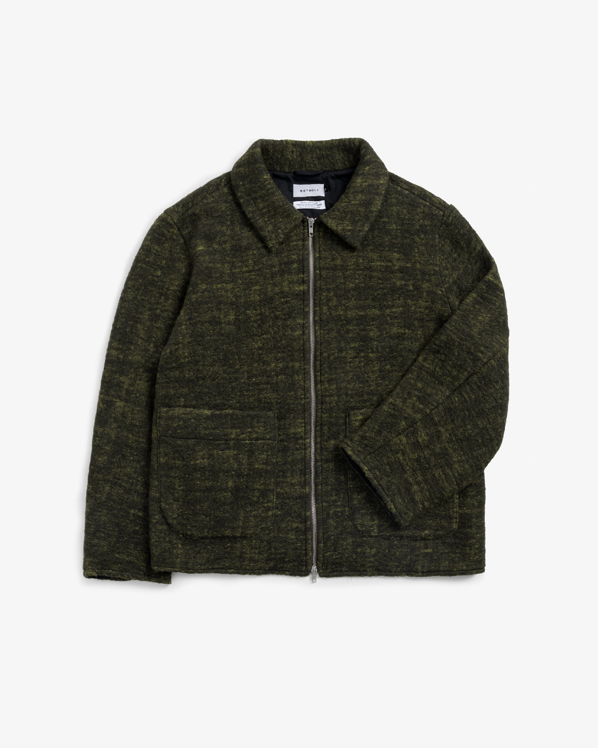 Workwear Jacke Wollmischung - Speckled Green