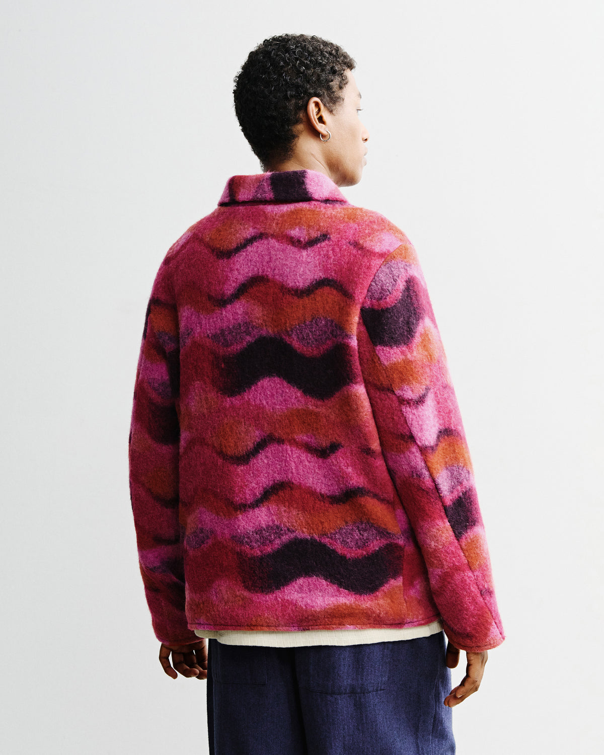 Workwear Jacke Wollmischung - Wavy Pink