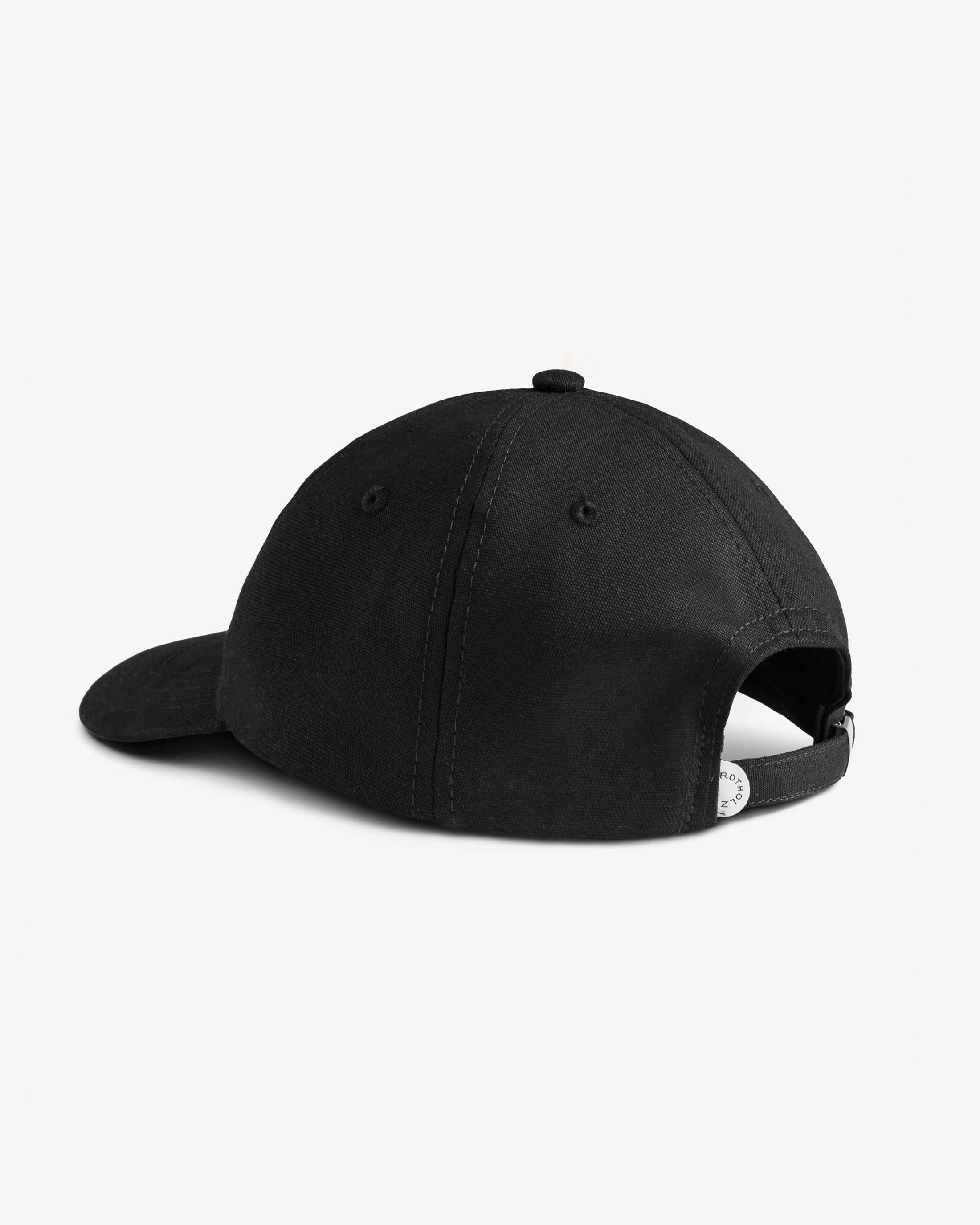 Classic Cap Bio Baumwolle - Schwarz