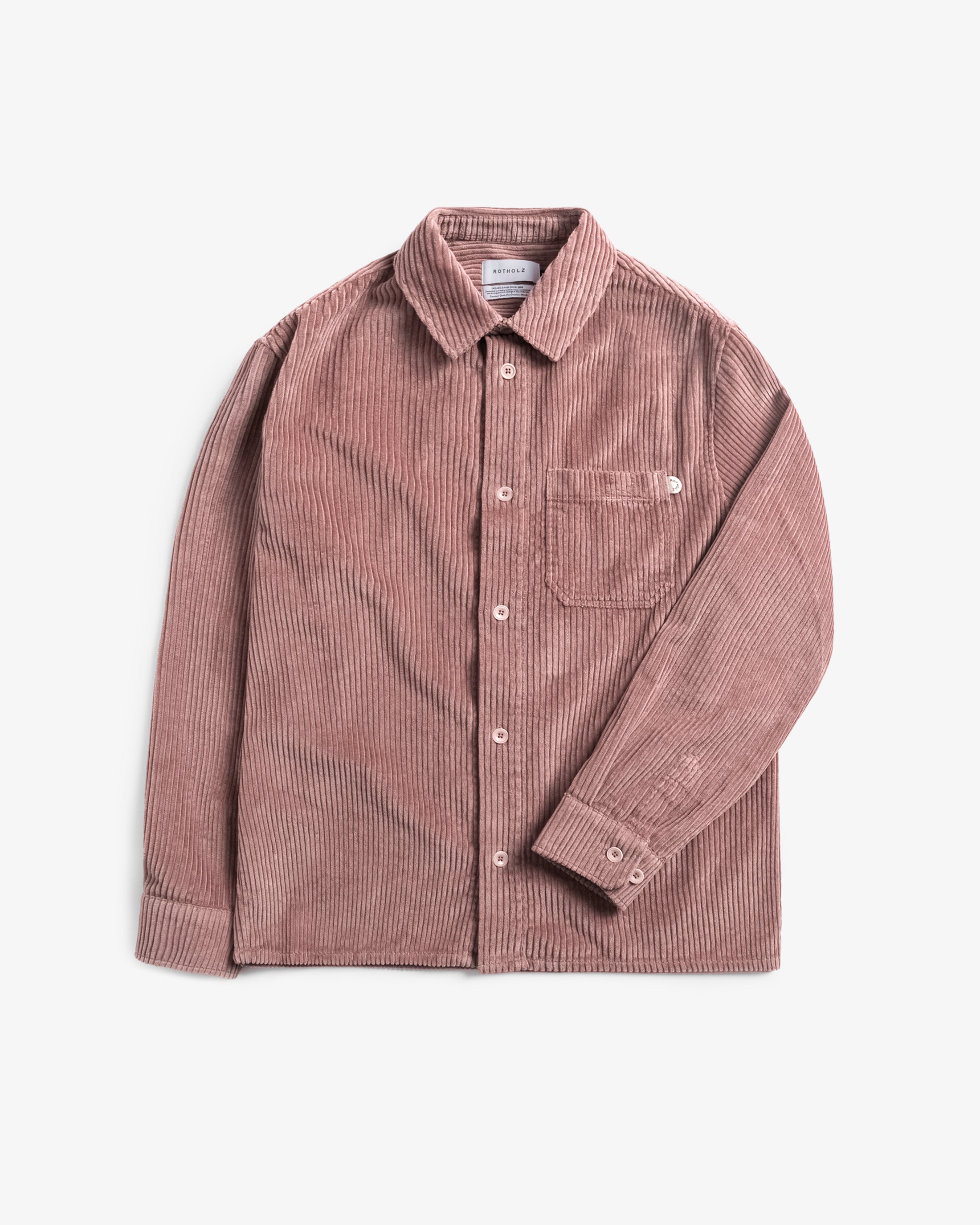 Cord Hemd Bio Baumwolle - Pink