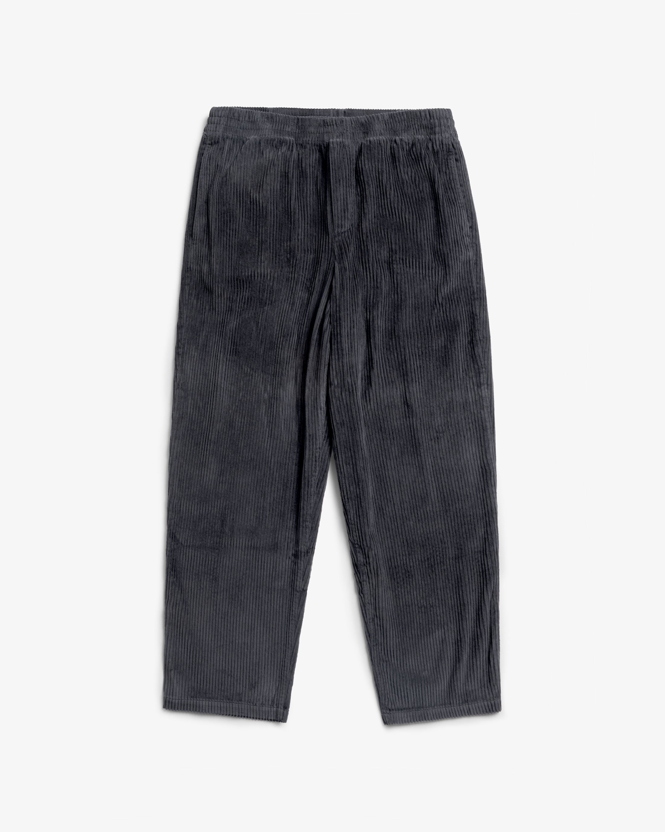 Weite Cordhose Bio Baumwolle - Anthrazit