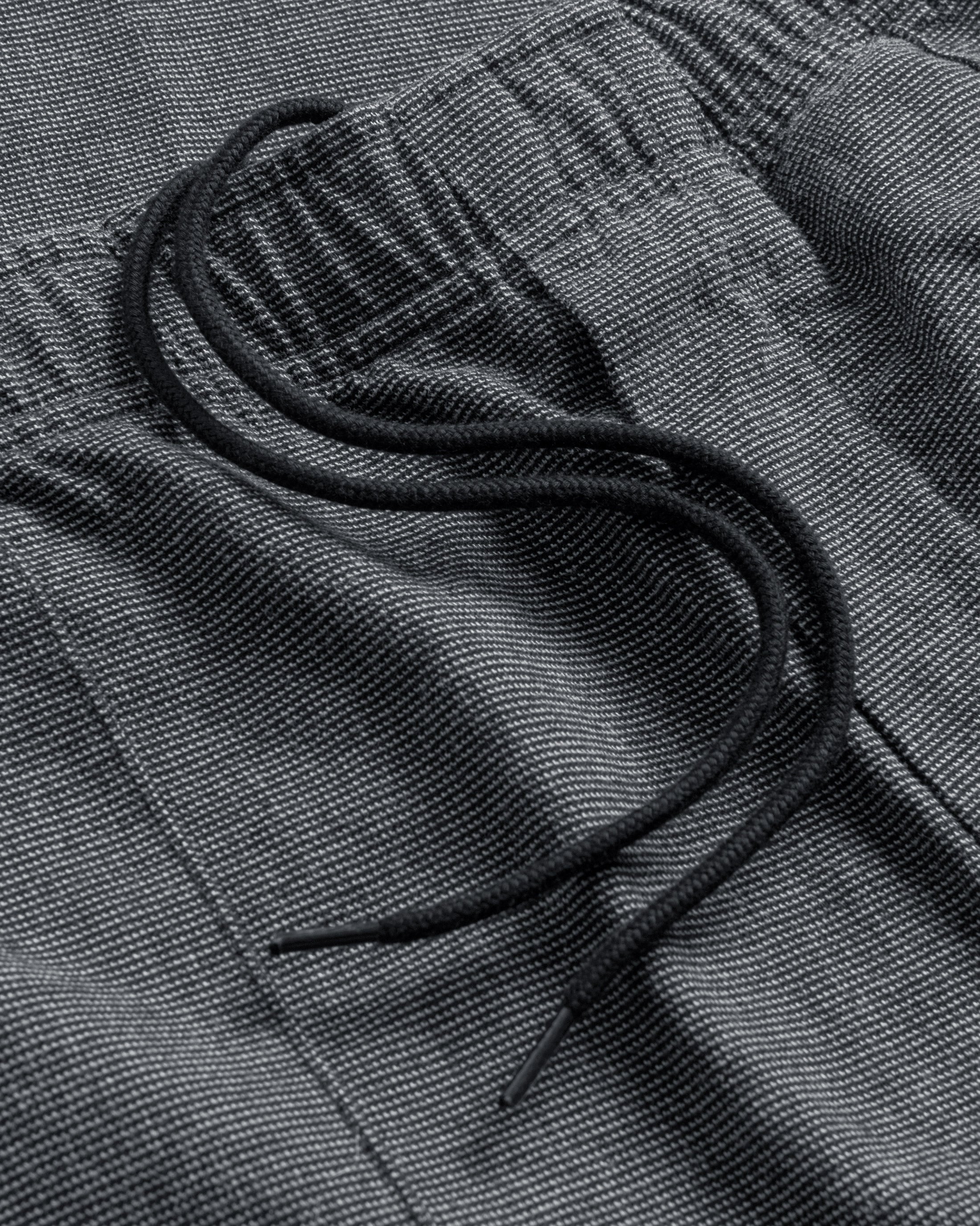 Weite Bundfaltenhose Bio Baumwolle - Grau Melange