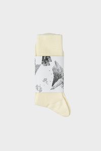 Leichte Socken Schurwolle - Weiß