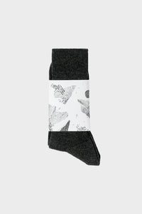 Leichte Socken Schurwolle - Anthrazit