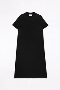 T-Shirt Kleid aus Bio-Baumwolle Schwarz