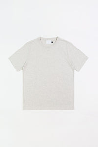 Logo T-Shirt aus Bio-Baumwolle Grau